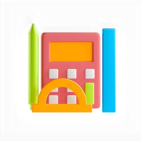Learning Tools 3D Icon