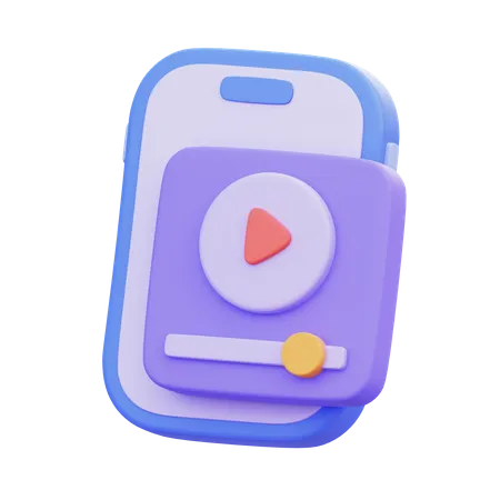 Learning Video  3D Icon