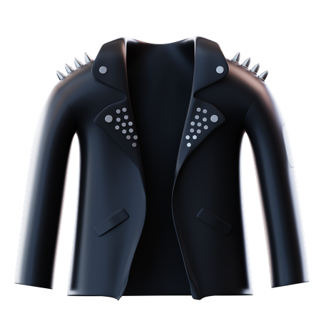 Leather Jacket  3D Icon