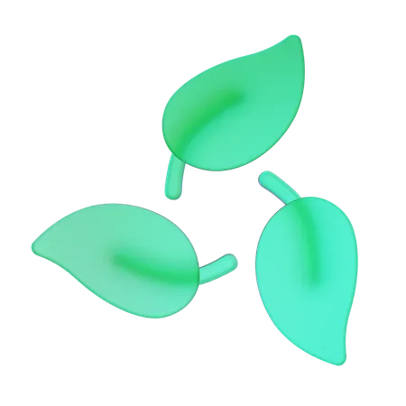 Leaves  3D Icon