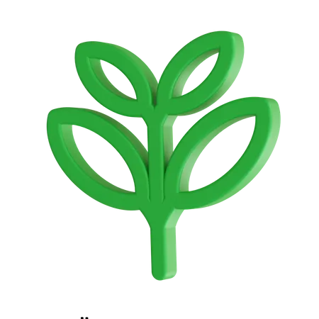 Leaves  3D Icon