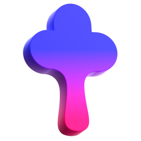 Leaves Key  3D Icon