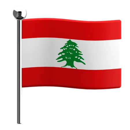 Lebanon  3D Icon