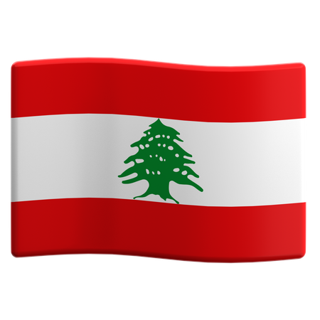 Lebanon  3D Icon