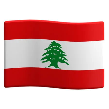 Lebanon  3D Icon