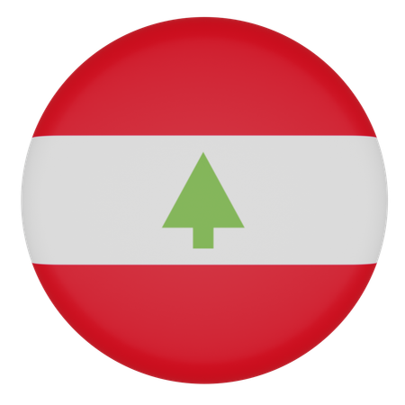 Lebanon  3D Icon