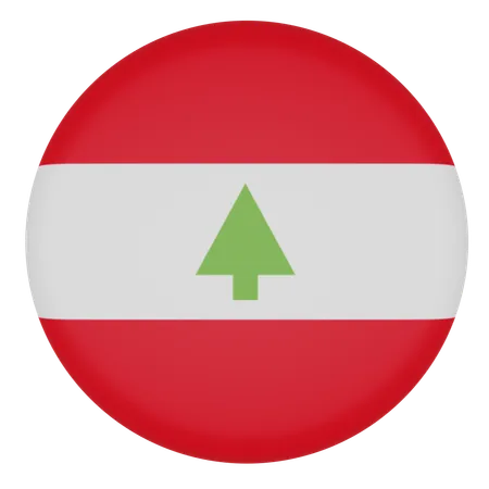 Lebanon  3D Icon