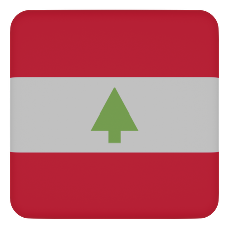 Lebanon  3D Icon