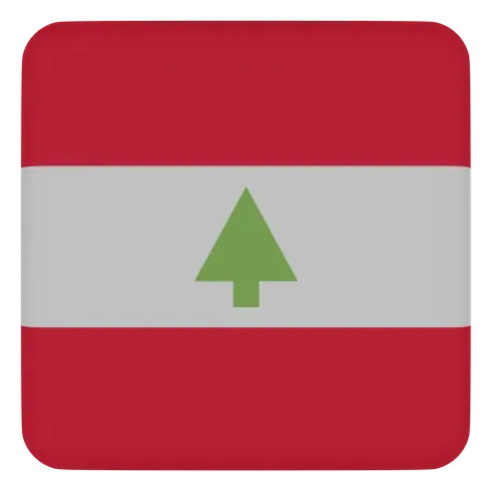 Lebanon  3D Icon