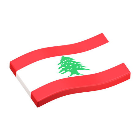 Lebanon  3D Icon