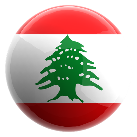 Lebanon  3D Icon