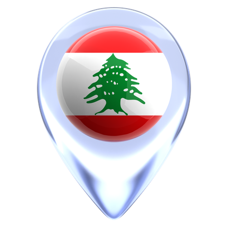 Lebanon  3D Icon