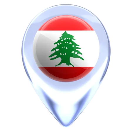 Lebanon  3D Icon