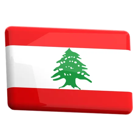 Lebanon  3D Icon