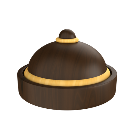 Lebensmittelglocke  3D Icon