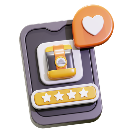 Essensfeedback  3D Icon