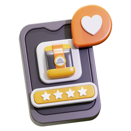 Essensfeedback  3D Icon