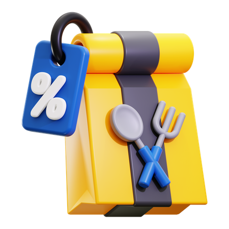 Essensrabatt  3D Icon