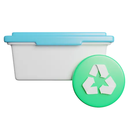 Lebensmittelbehälter  3D Icon