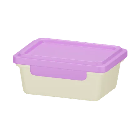 Lebensmittelbehälter  3D Icon
