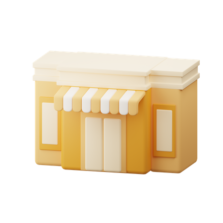 Lebensmittelgeschäft  3D Icon