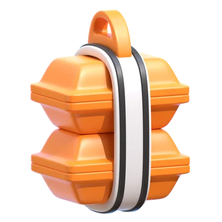 Essenspaket  3D Icon