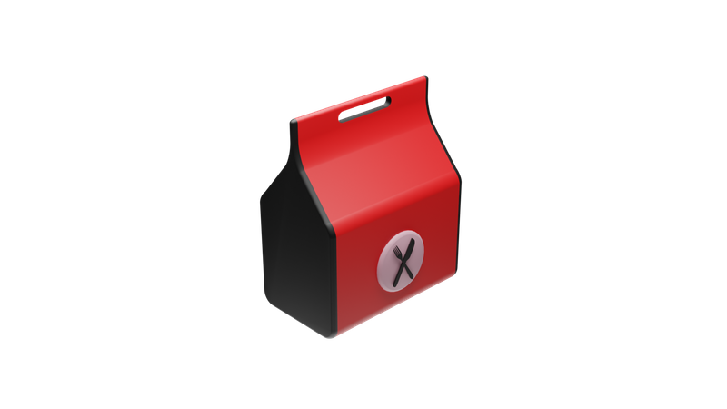 Essenspaket  3D Icon