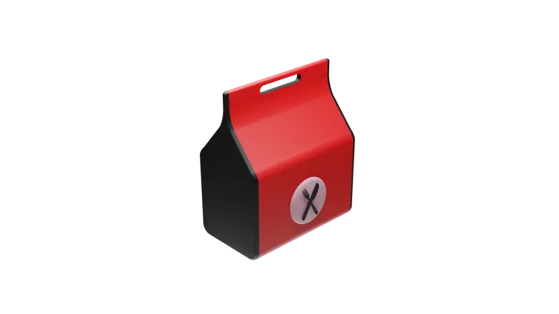 Essenspaket  3D Icon