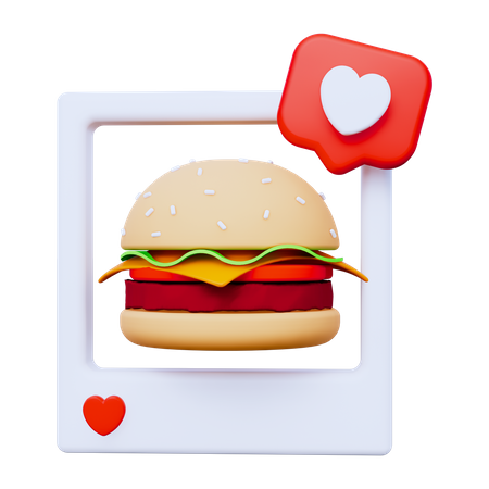 Lebensmittelwerbung  3D Icon