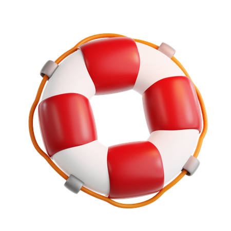 Rettungsschlauch  3D Icon