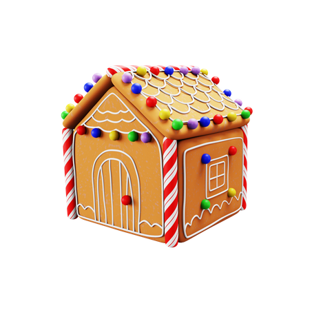 Lebkuchenhaus  3D Icon