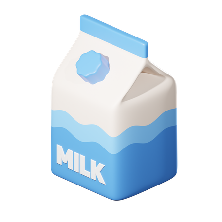 Leche  3D Icon