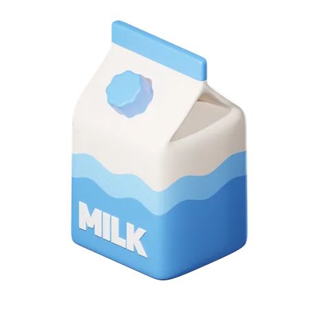 Leche  3D Icon