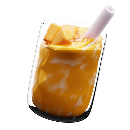 Leche de mango  3D Icon