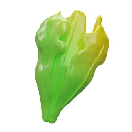 Lechuga  3D Icon