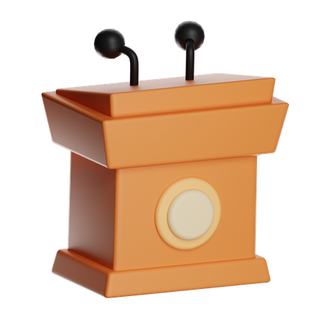 Lectern  3D Icon