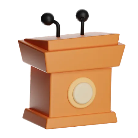 Lectern  3D Icon