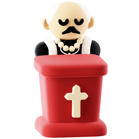 Lectern  3D Icon