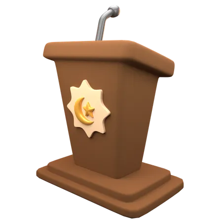 Lectern  3D Icon