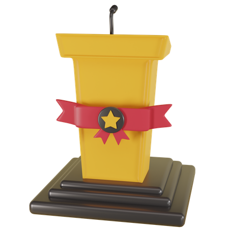 Lectern  3D Icon