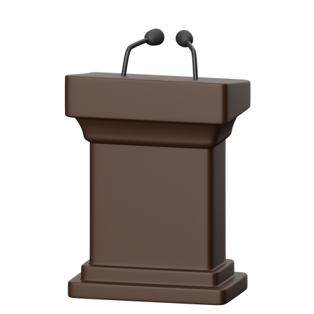 Lectern  3D Icon