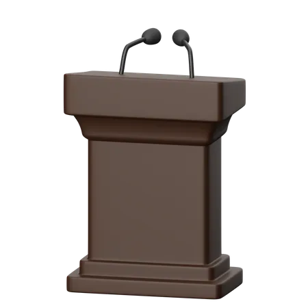 Lectern  3D Icon