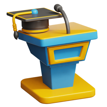 Lectern  3D Icon