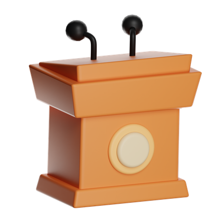 Lectern  3D Icon
