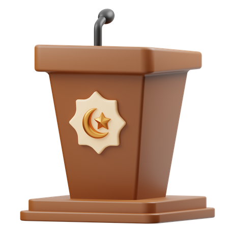 Lectern  3D Icon
