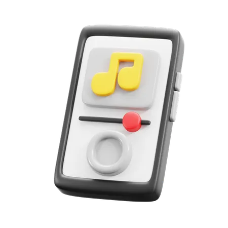 Lecteur de musique  3D Icon