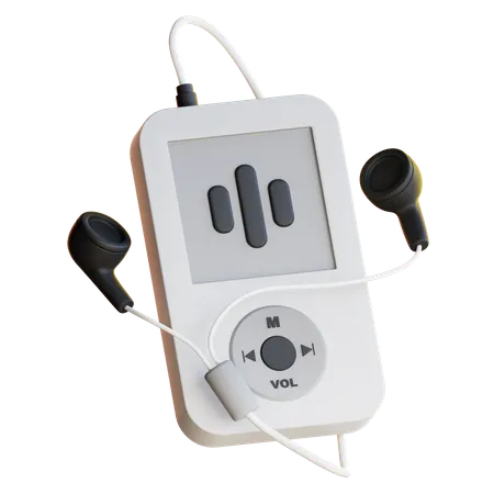 Lecteur de musique  3D Icon