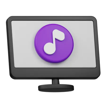 Lecteur de musique  3D Icon