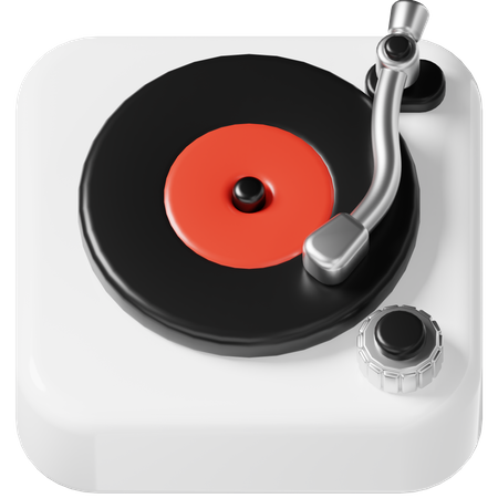 Lecteur de musique  3D Icon