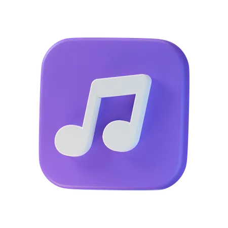 Lecteur de musique  3D Icon